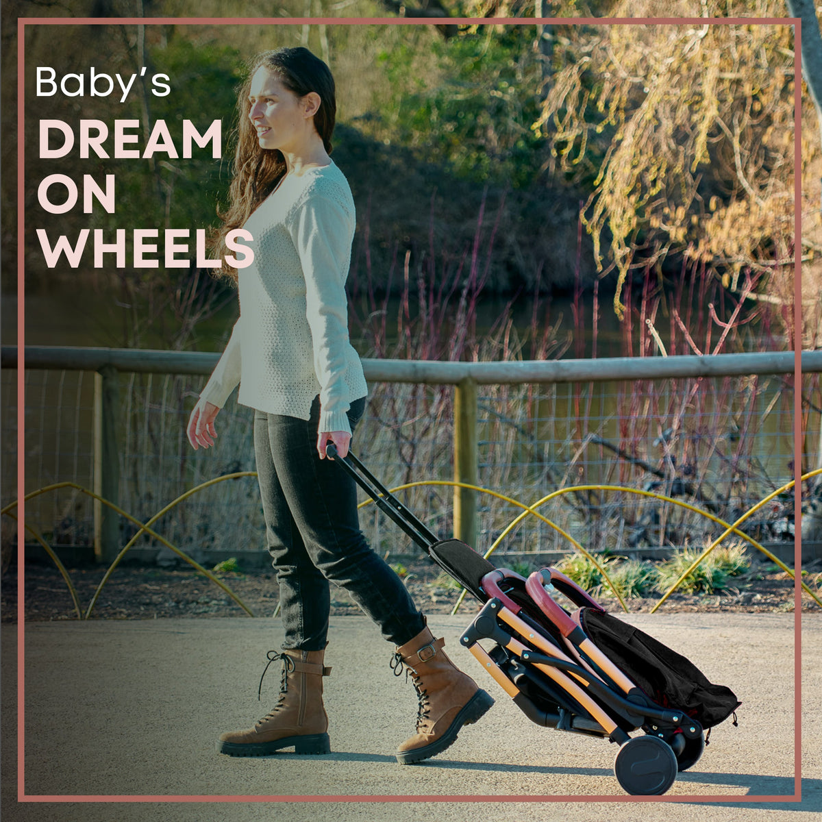 Lejoux Go Baby Travel Stroller Pram Pushchair Buggy