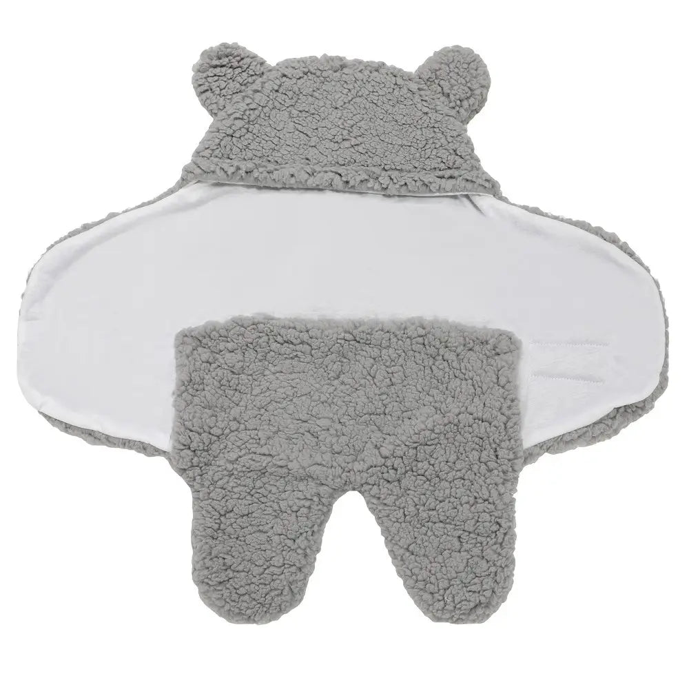 Lamb Plush Newborn Sleeping Bag & Swaddle Quilt