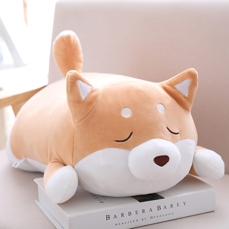 36cm 55cm Cute Fat Shiba Inu Dog Plush Toy Stuffed Soft Kawaii Animal Cartoon Pillow Lovely Gift For Kids Baby Children
