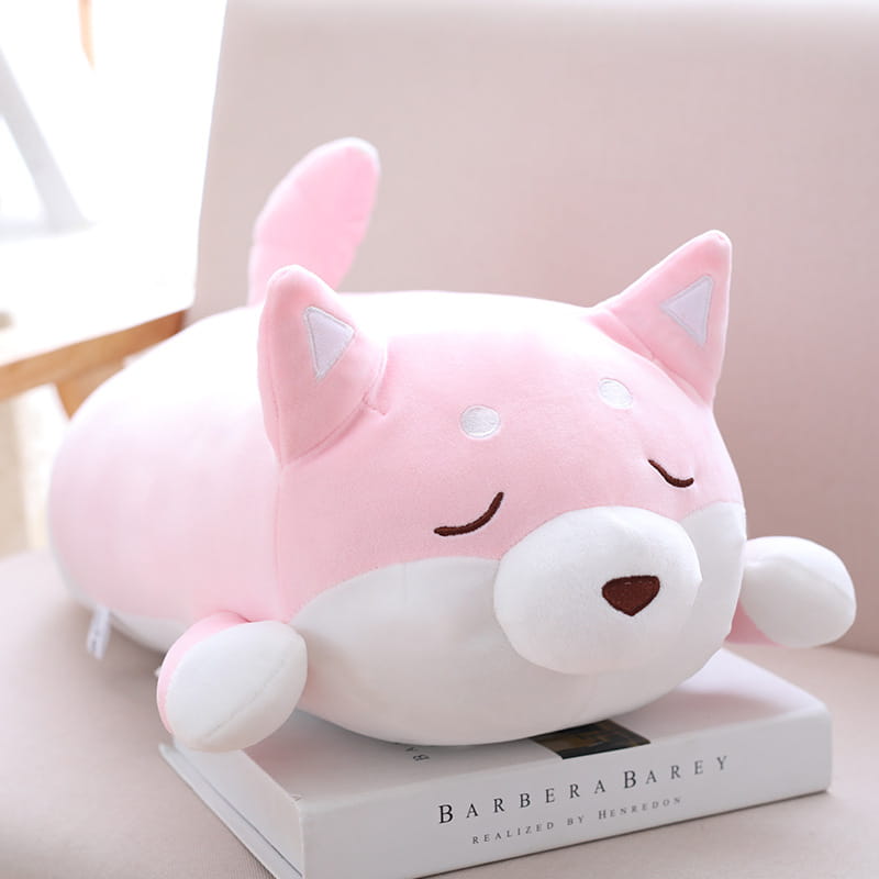 36cm 55cm Cute Fat Shiba Inu Dog Plush Toy Stuffed Soft Kawaii Animal Cartoon Pillow Lovely Gift For Kids Baby Children