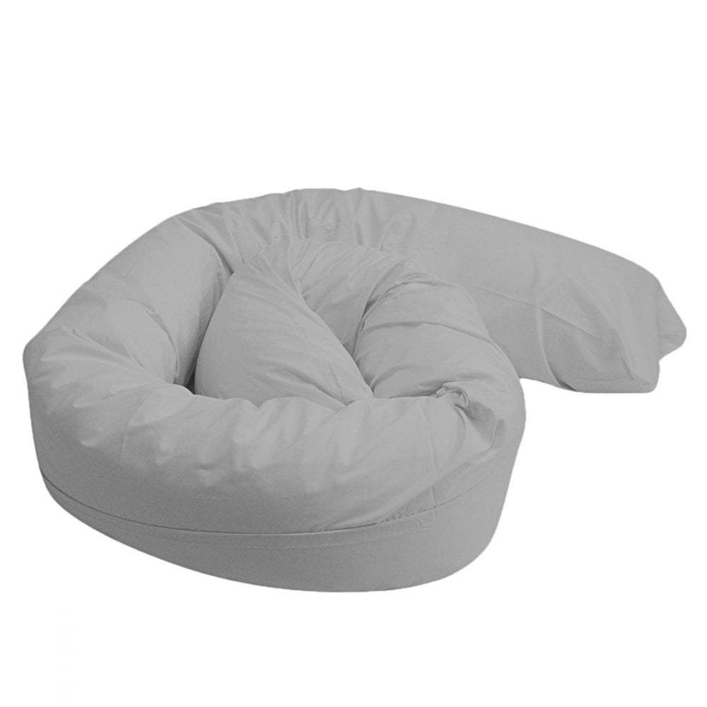 9 Ft Maternity Pillow Case - Grey - Maternity Pillow Covers
