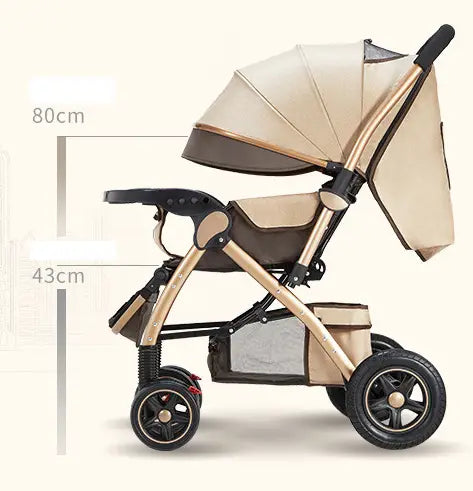Baby Strollers Are Light And Easy To Fold