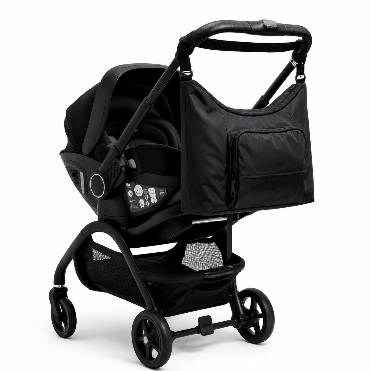 For Your Little One Qubi Mommy Changing Bag - Black