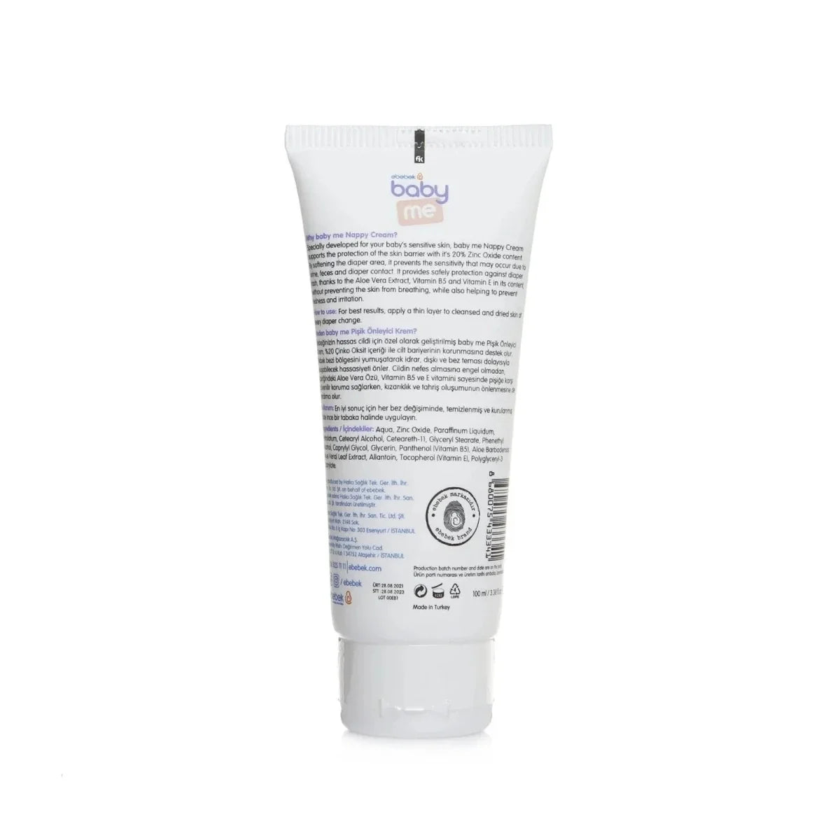 baby me Nappy Rash Cream 100ml