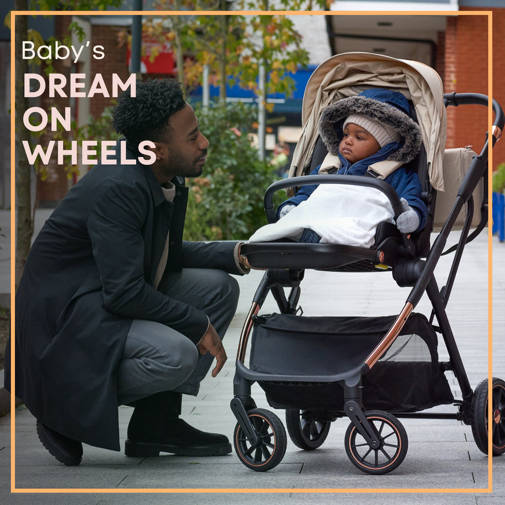 Lejoux+ Baby Pram Stroller Pushchair 0 Months +