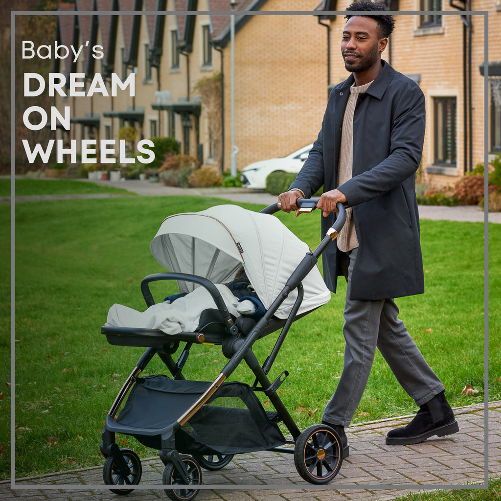 Lejoux+ Baby Pram Stroller Pushchair 0 Months +