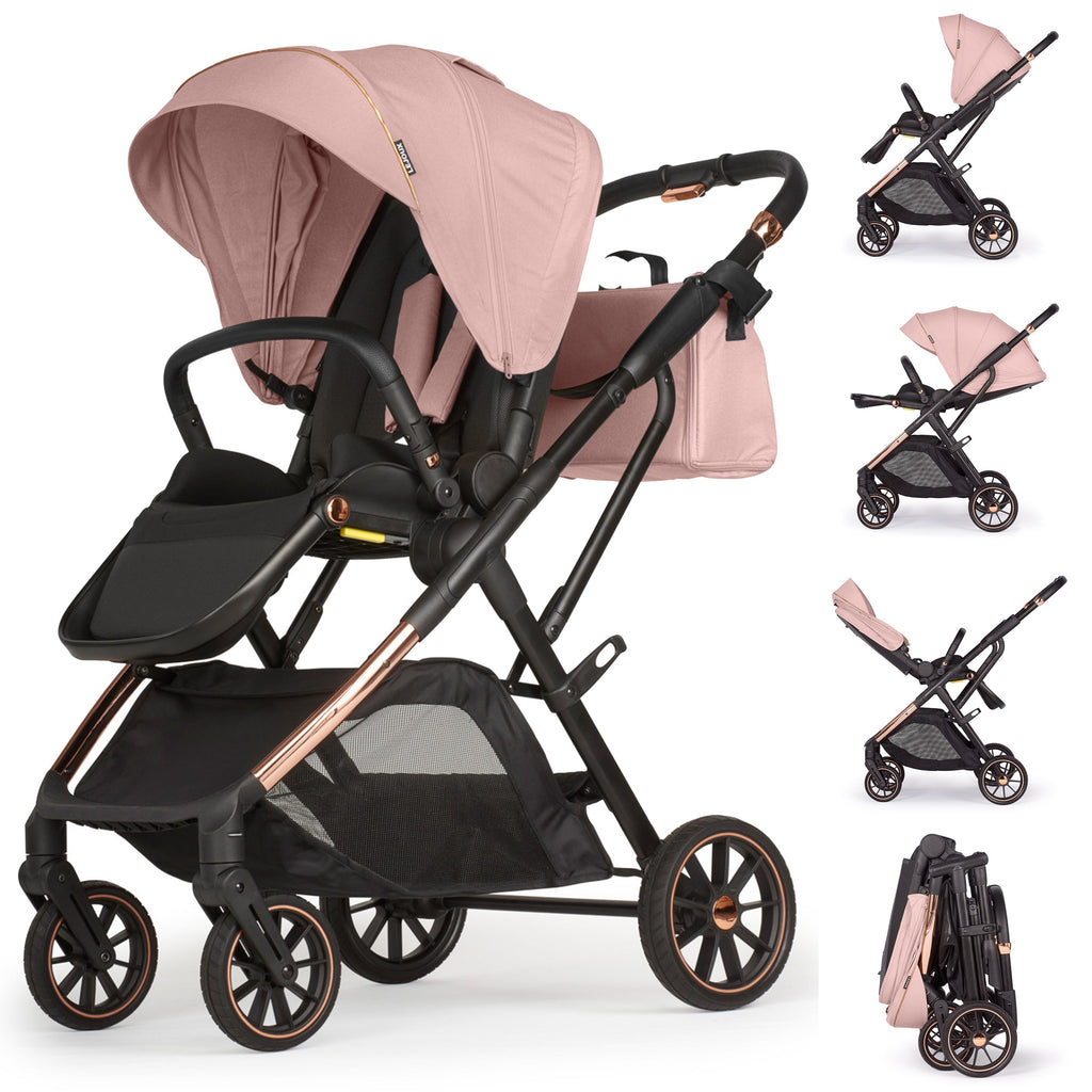 Lejoux+ Travel System Including Car seat, Mum Bag