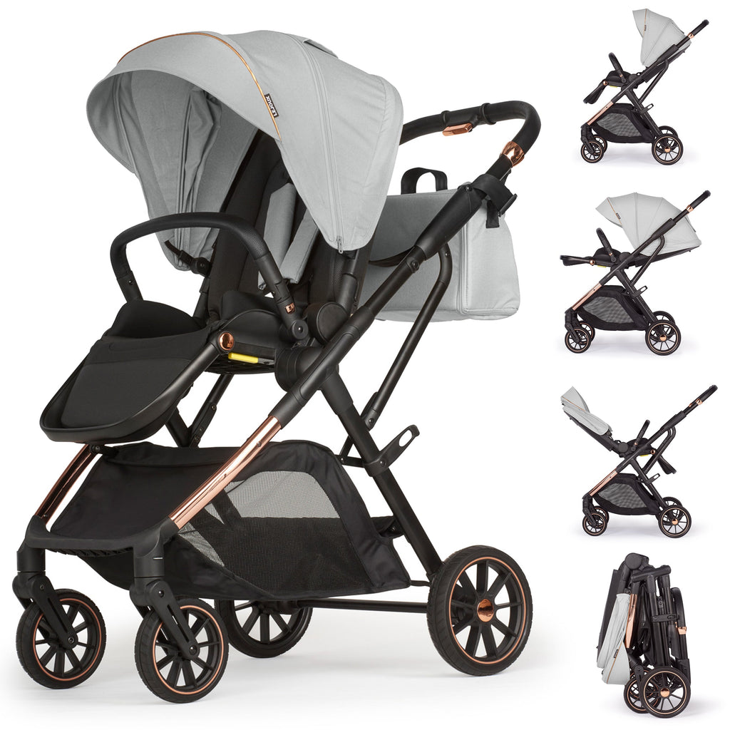 Lejoux+ Travel System Including Car seat, Mum Bag