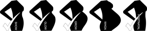 Maternity & Postnatal Active Support Leggings | Black
