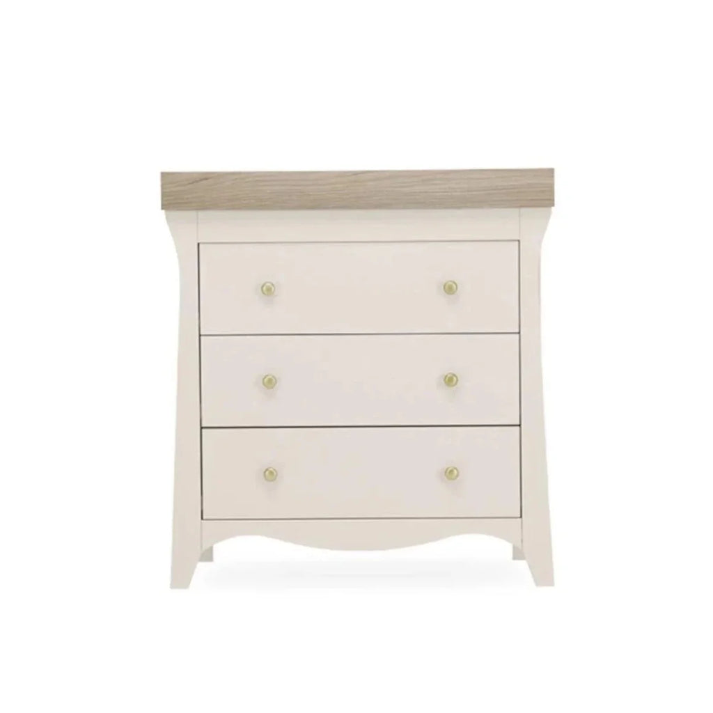 CuddleCo Clara Dresser Changer - Cashmere & Ash