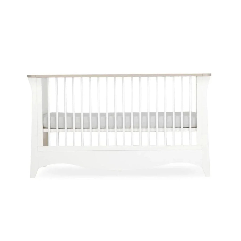 CuddleCo Clara 3 Piece Nursery Furniture Set - White & Ash