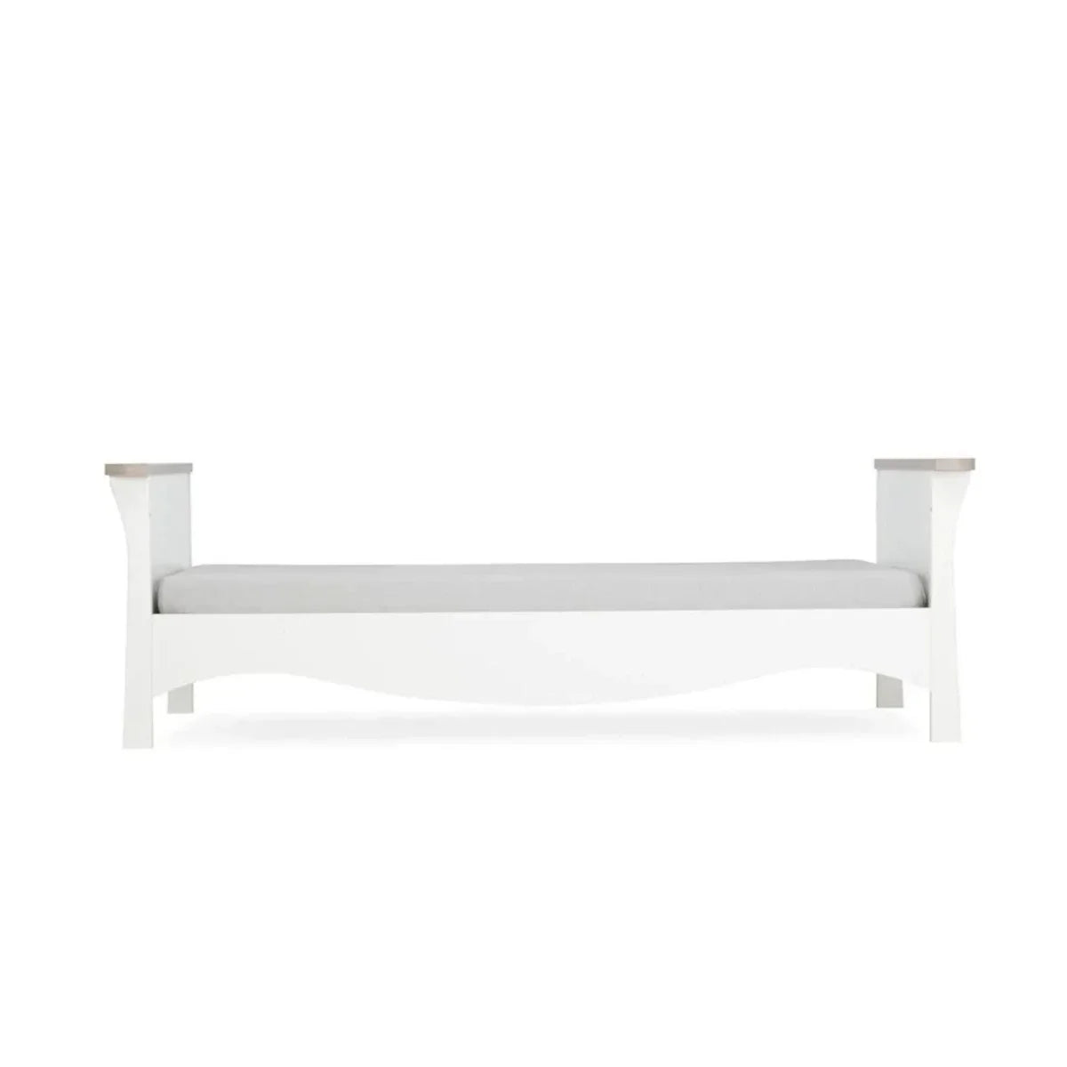 CuddleCo Clara 3 Piece Nursery Furniture Set - White & Ash