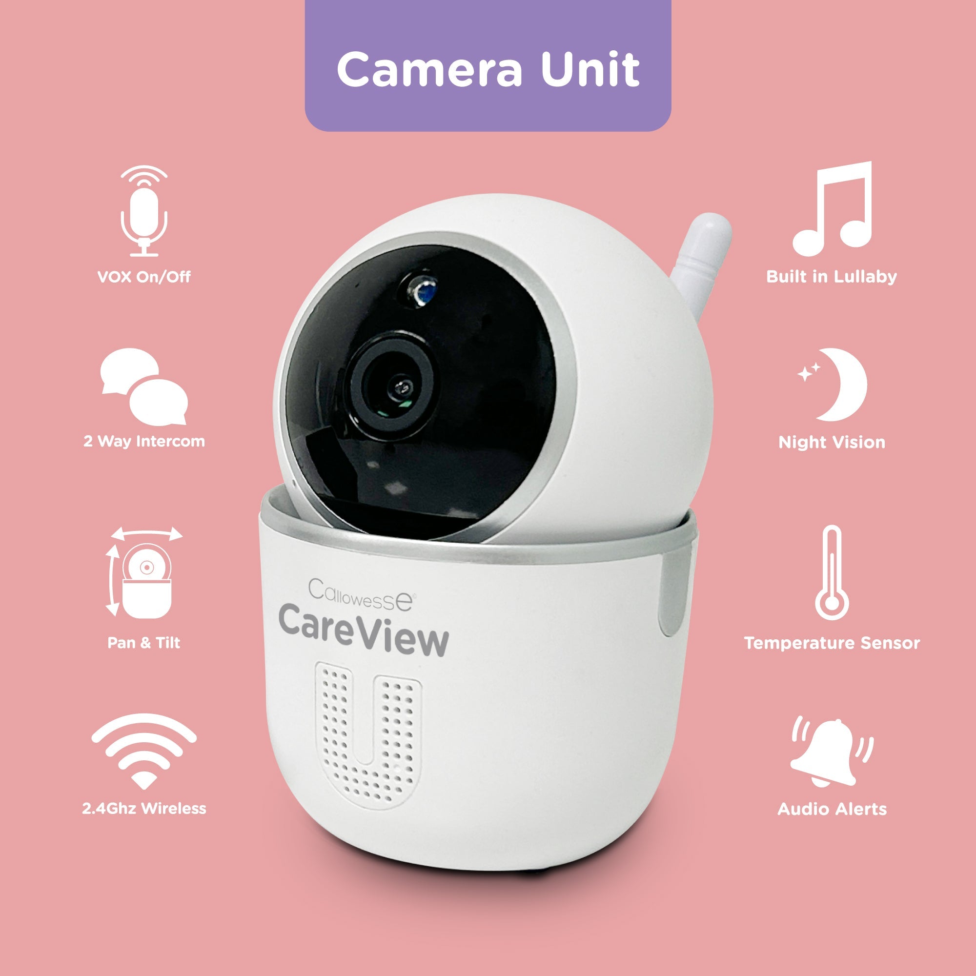 Callowesse CareView Digital Video Baby Monitor Additional Camera