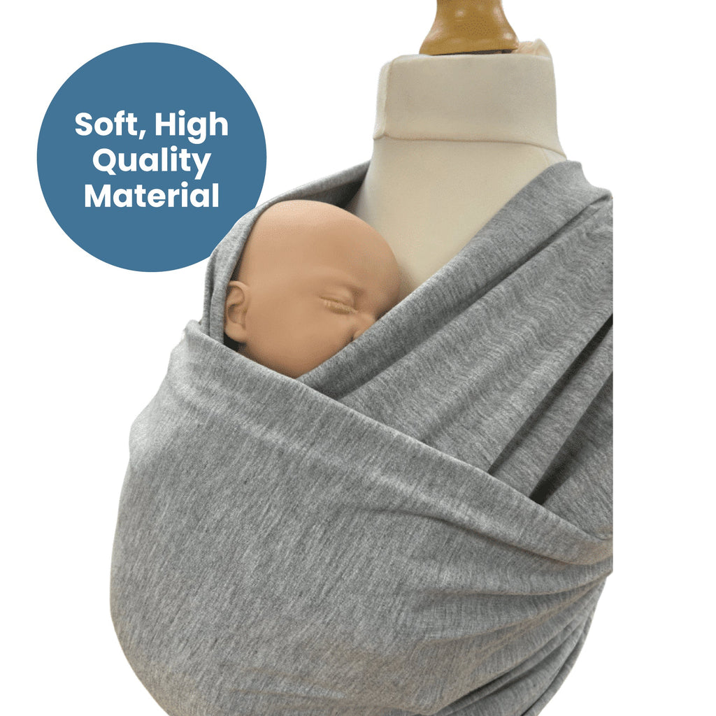 Callowesse Ergonomic Baby Wrap Carrier – Grey