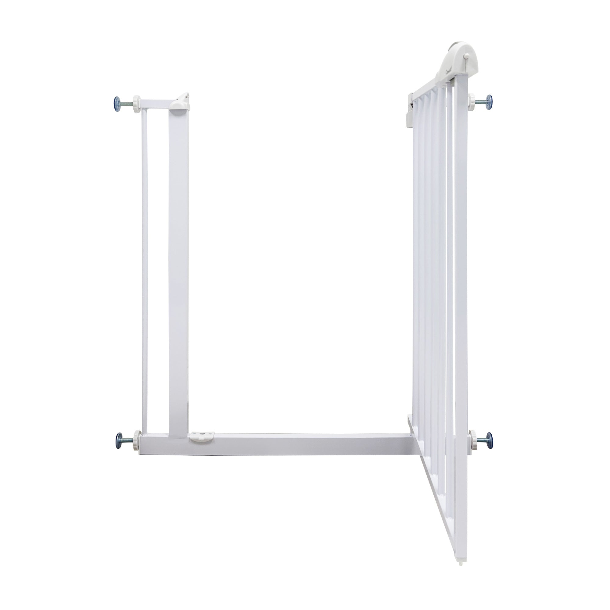 Callowesse Kangal Baby & Toddler Pressure Fit Door & Stair Safety Gate | 75-85cm x H79cm - White