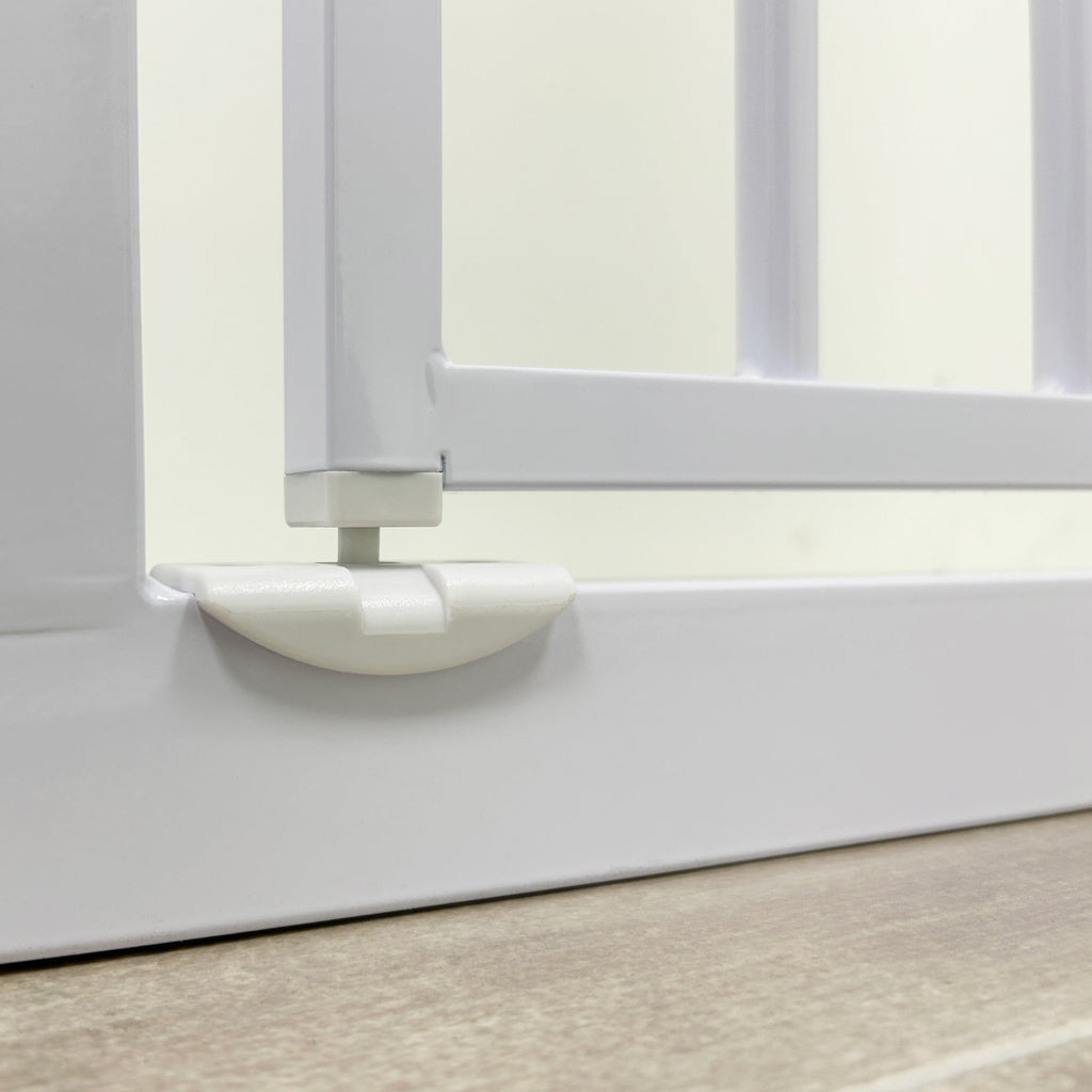 Callowesse Kangal Baby & Toddler Pressure Fit Door & Stair Safety Gate | 75-85cm x H79cm - White