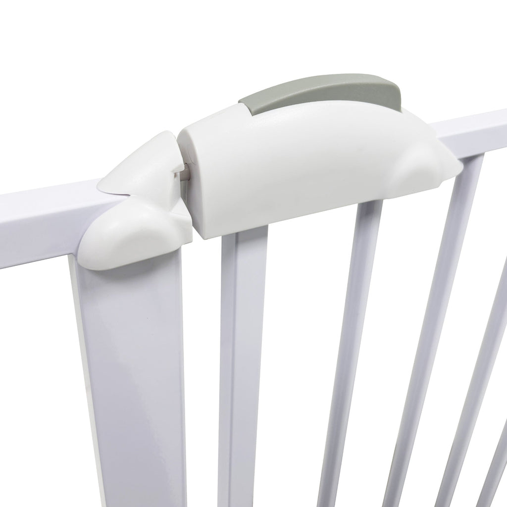 Callowesse Kangal Baby & Toddler Pressure Fit Door & Stair Safety Gate | 75-85cm x H79cm - White