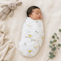 Callowesse Newborn Baby Swaddle 0-3 Months 0.5 TOG - Bunny Dreams