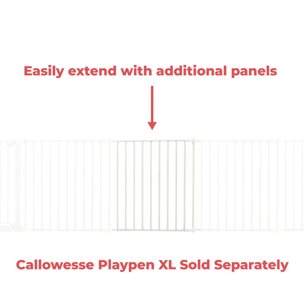 Callowesse XL Hexagonal Playpen 67.5cm Additional Panel - White