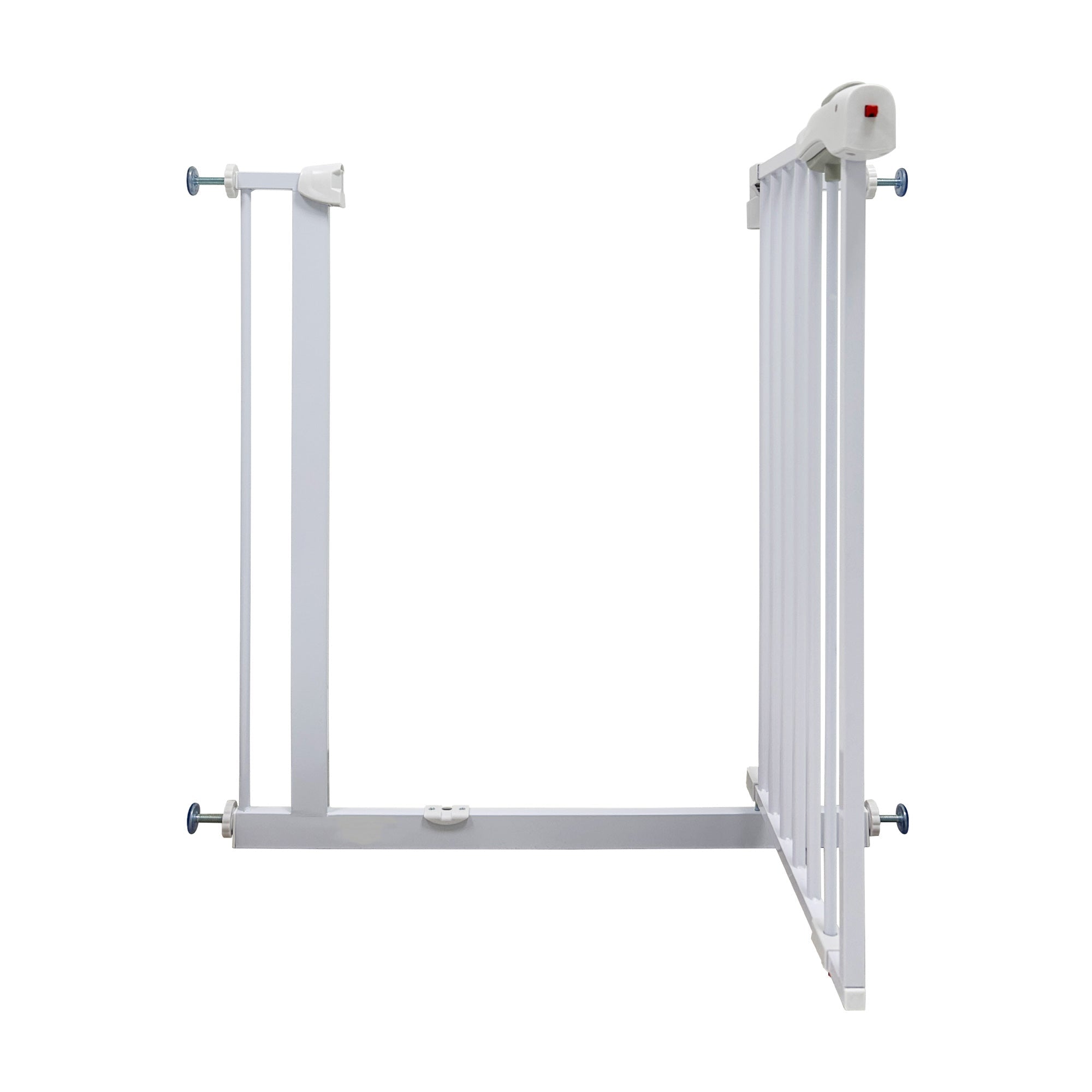 Callowesse Shiba Easy Close Baby & Toddler Pressure Fit Door & Stair Safety Gate | 75-85cm x H78cm - White