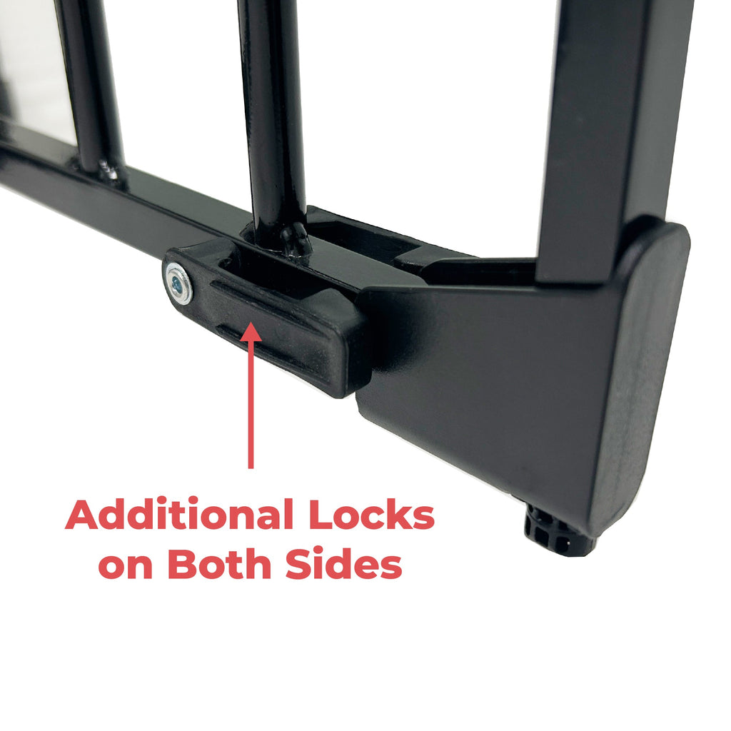 Callowesse XL Extendable Hexagonal Playpen, Fireguard and Room Divider - Black
