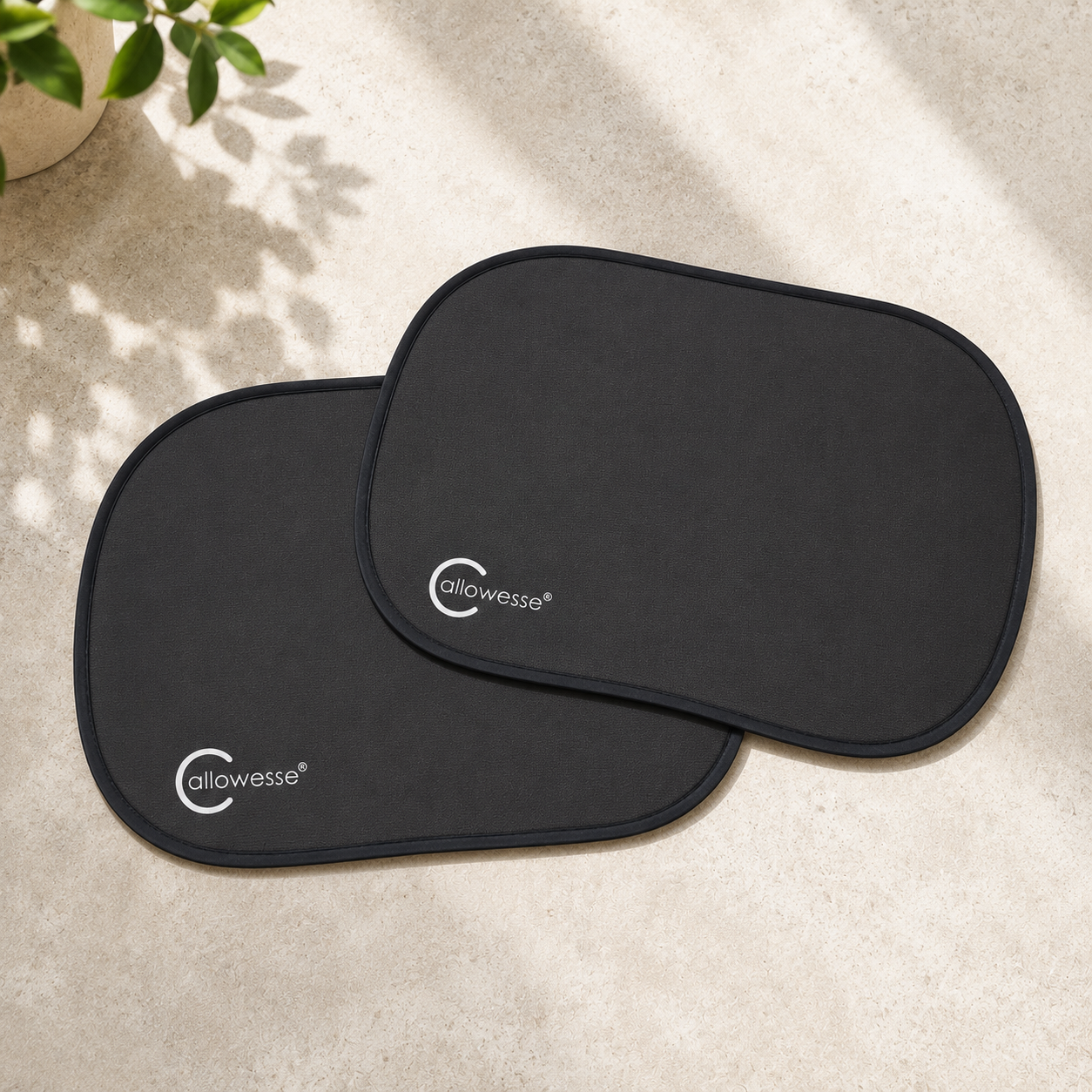 Callowesse Static Car Sun Shades - 2 Pack