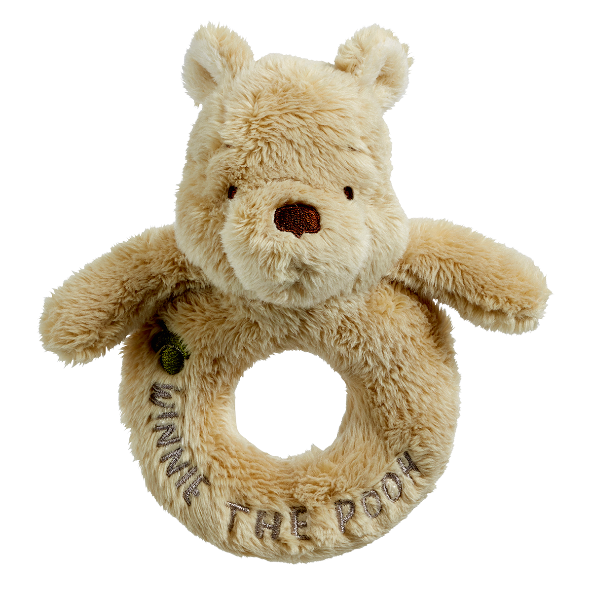 Rainbow Designs Hundred Acre Wood Winnie the Pooh Ring Rattle