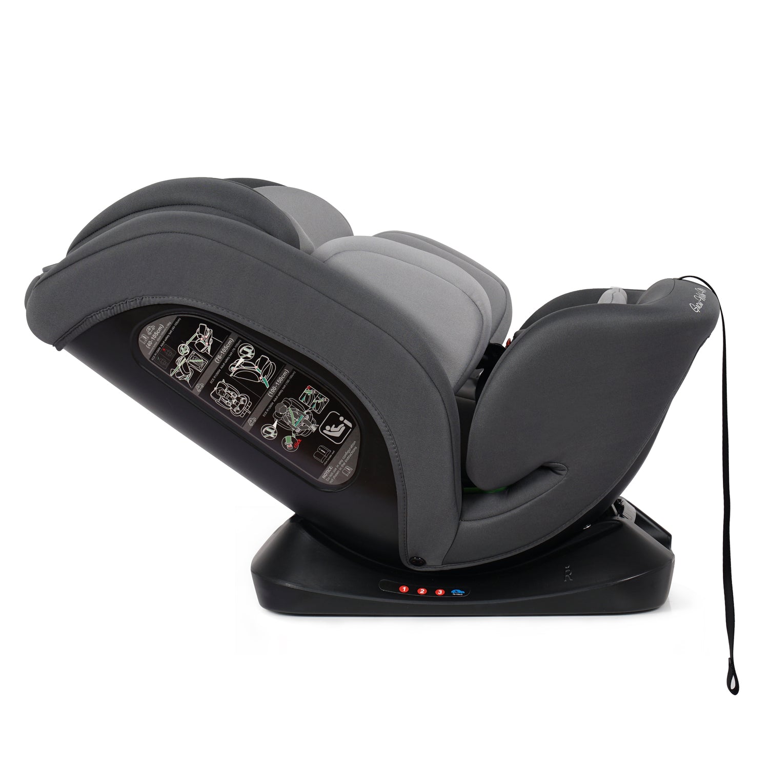 For Your Little One GrowWithMe 0/1/2/3 i-Size Car Seat - Slate Mist (Birth-12 Years)