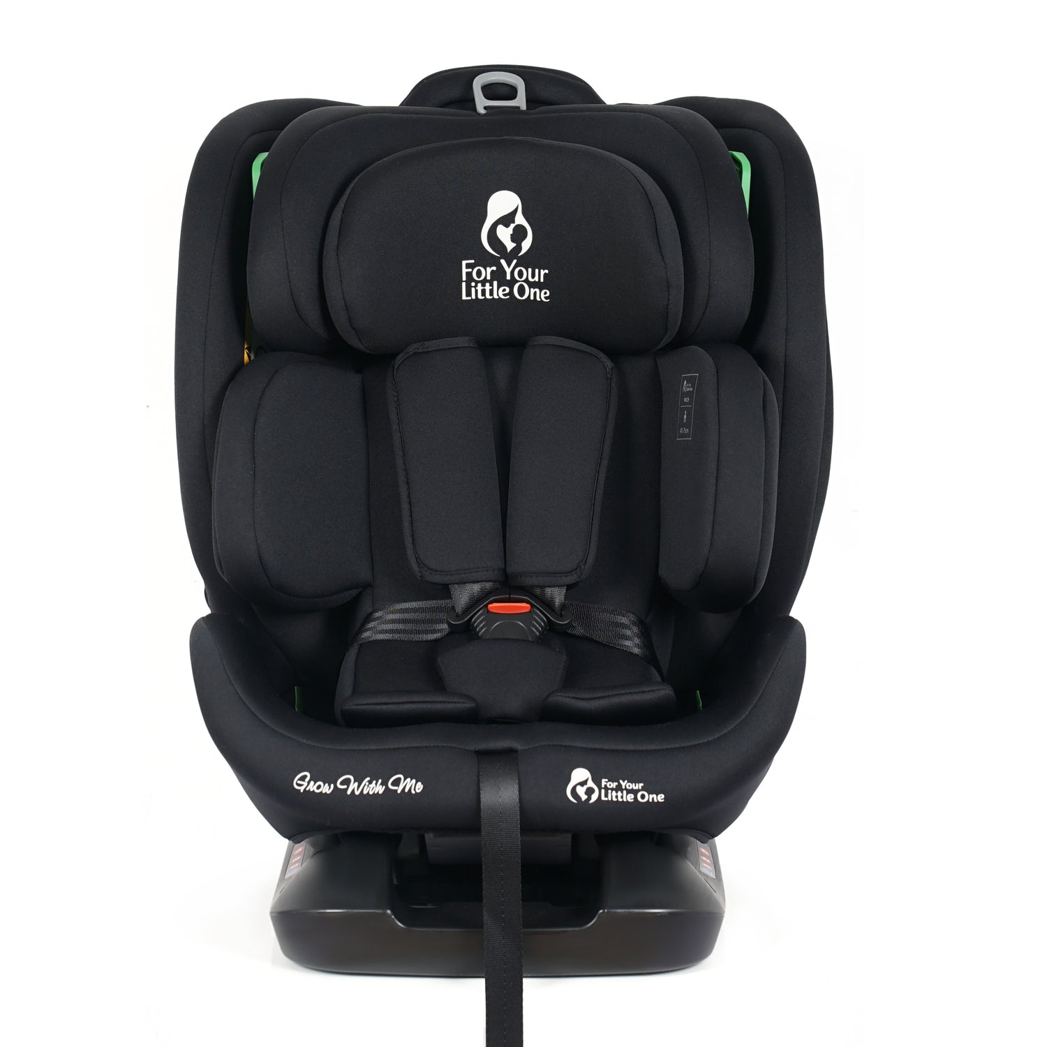 For Your Little One GrowWithMe 0/1/2/3 i-Size Car Seat - Midnight Black (Birth-12 Years)