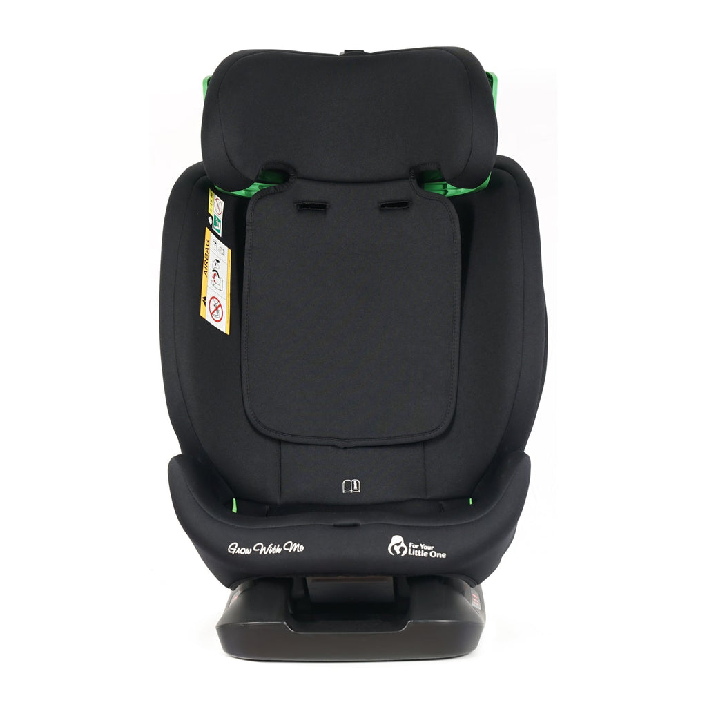 For Your Little One GrowWithMe 0/1/2/3 i-Size Car Seat - Midnight Black (Birth-12 Years)