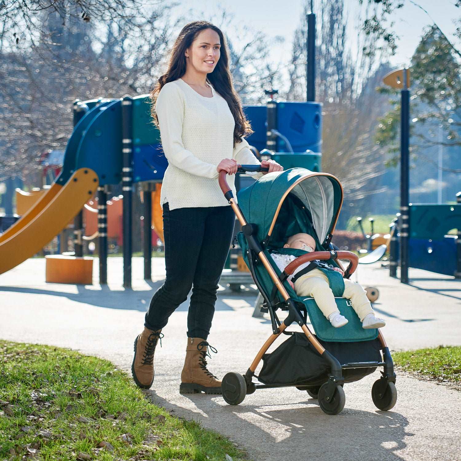 Lejoux Go Baby Travel Stroller Pram Pushchair Buggy