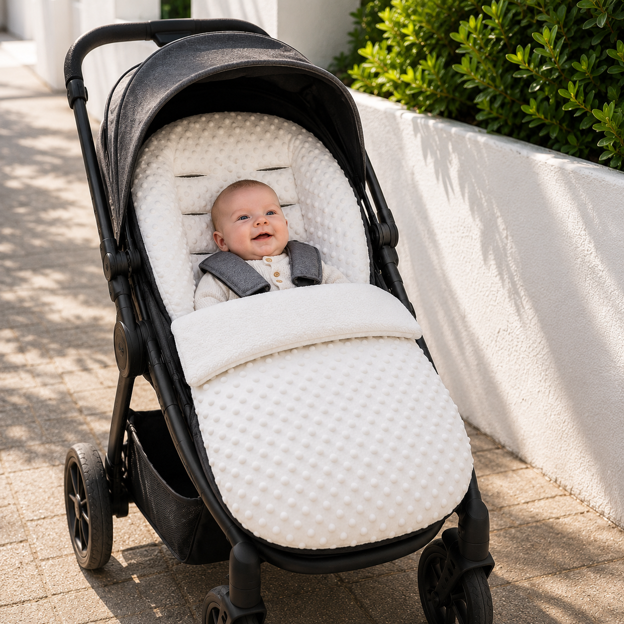 Universal Dimple Footmuff / Cosy Toes - Fits All Pushchairs / Prams & Buggies