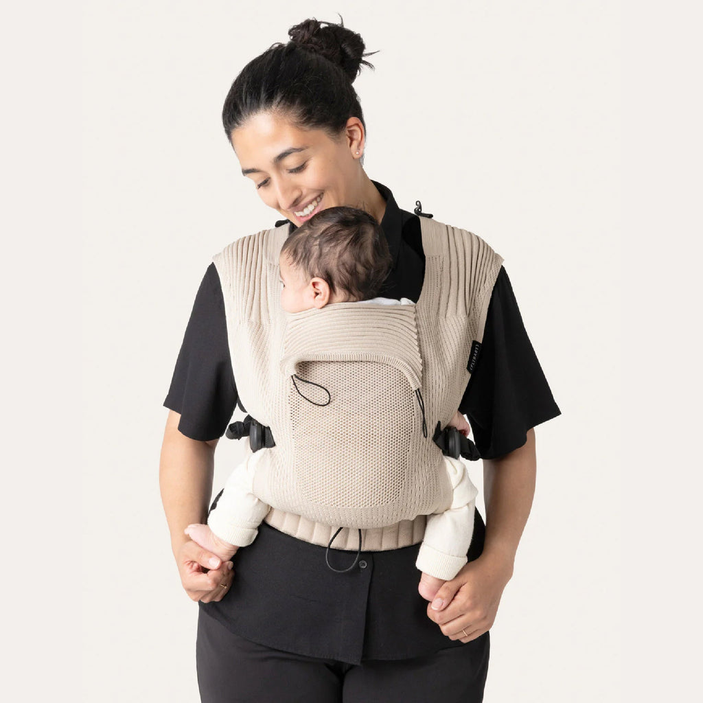 Flybaby 3D Knit Baby Carrier - Creme
