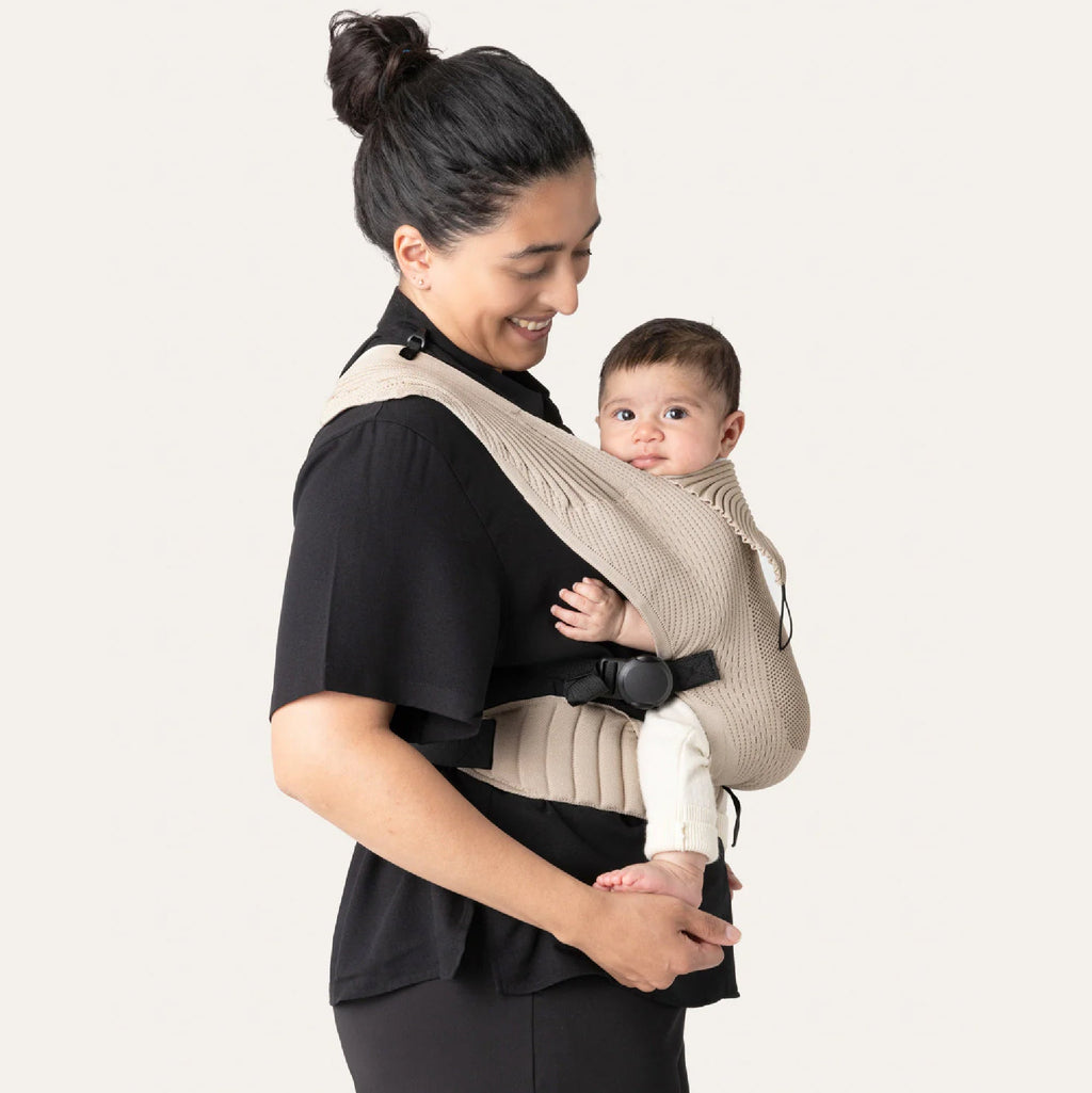 Flybaby 3D Knit Baby Carrier - Creme