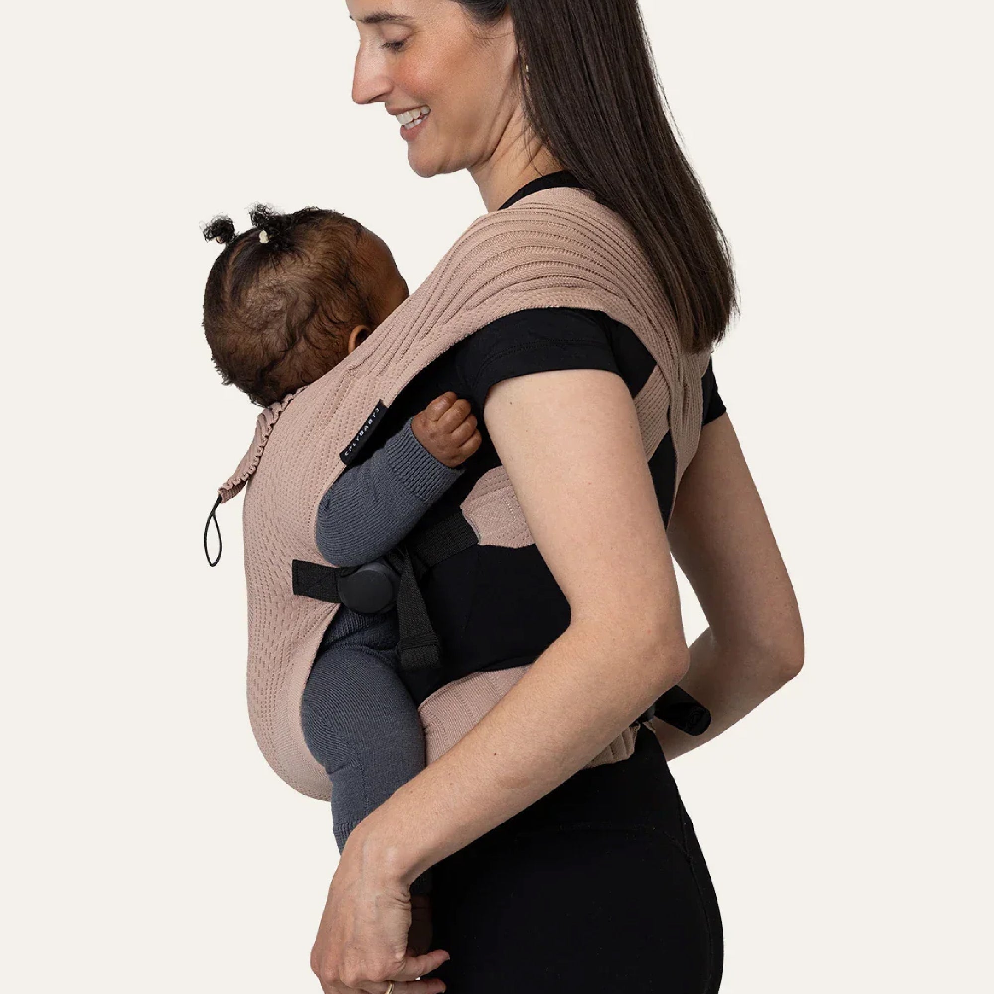 Flybaby 3D Knit Baby Carrier - Cinnamon
