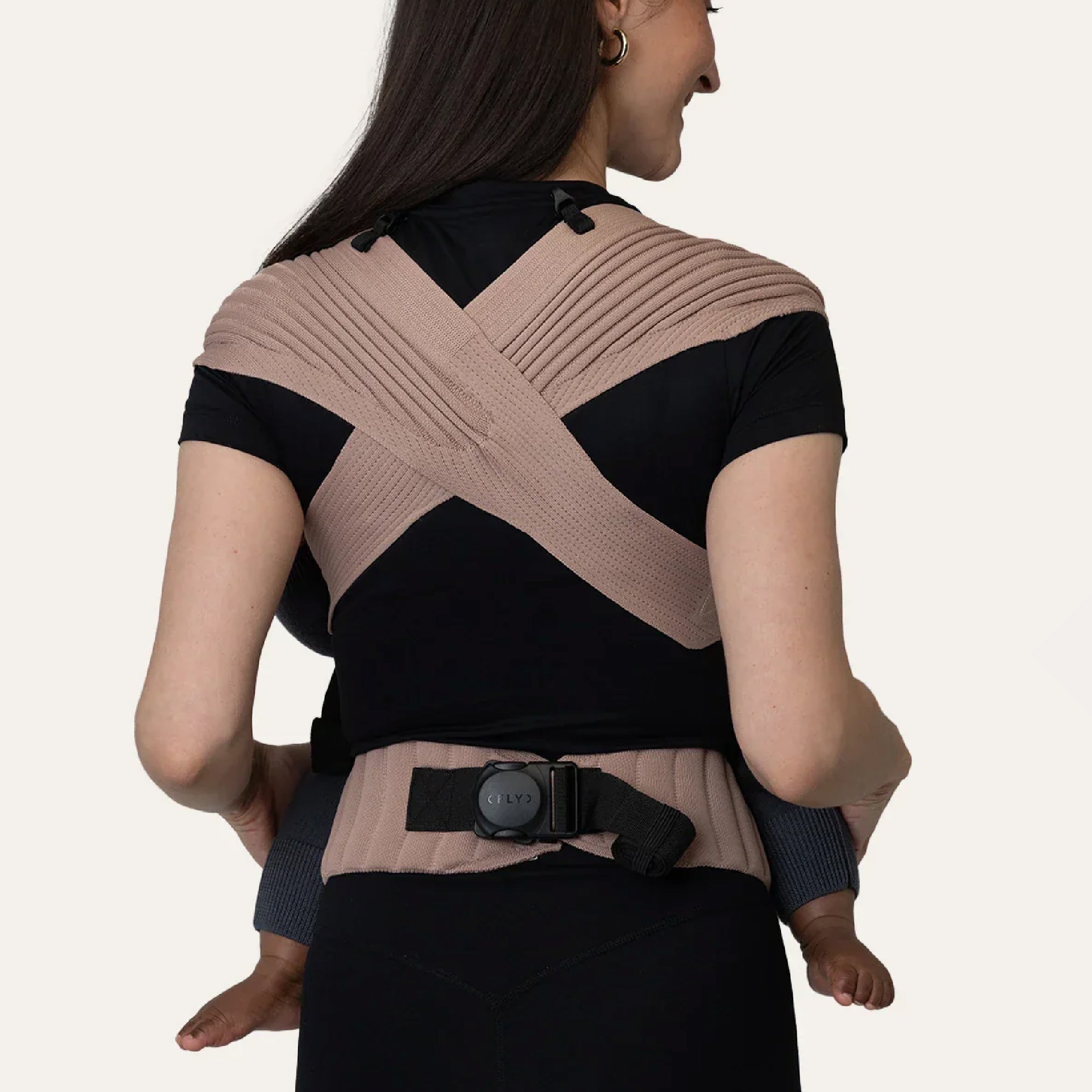 Flybaby 3D Knit Baby Carrier - Cinnamon