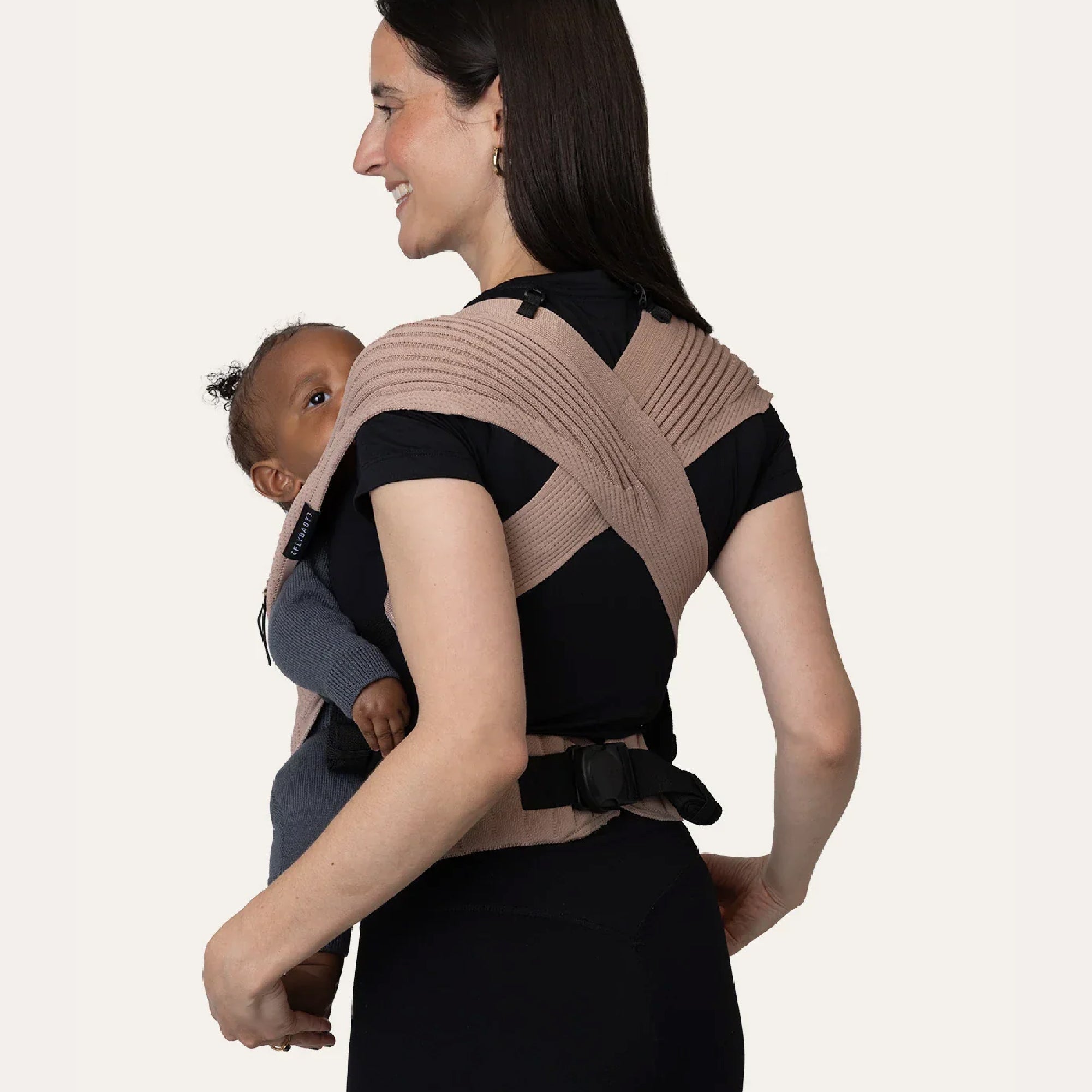 Flybaby 3D Knit Baby Carrier - Cinnamon