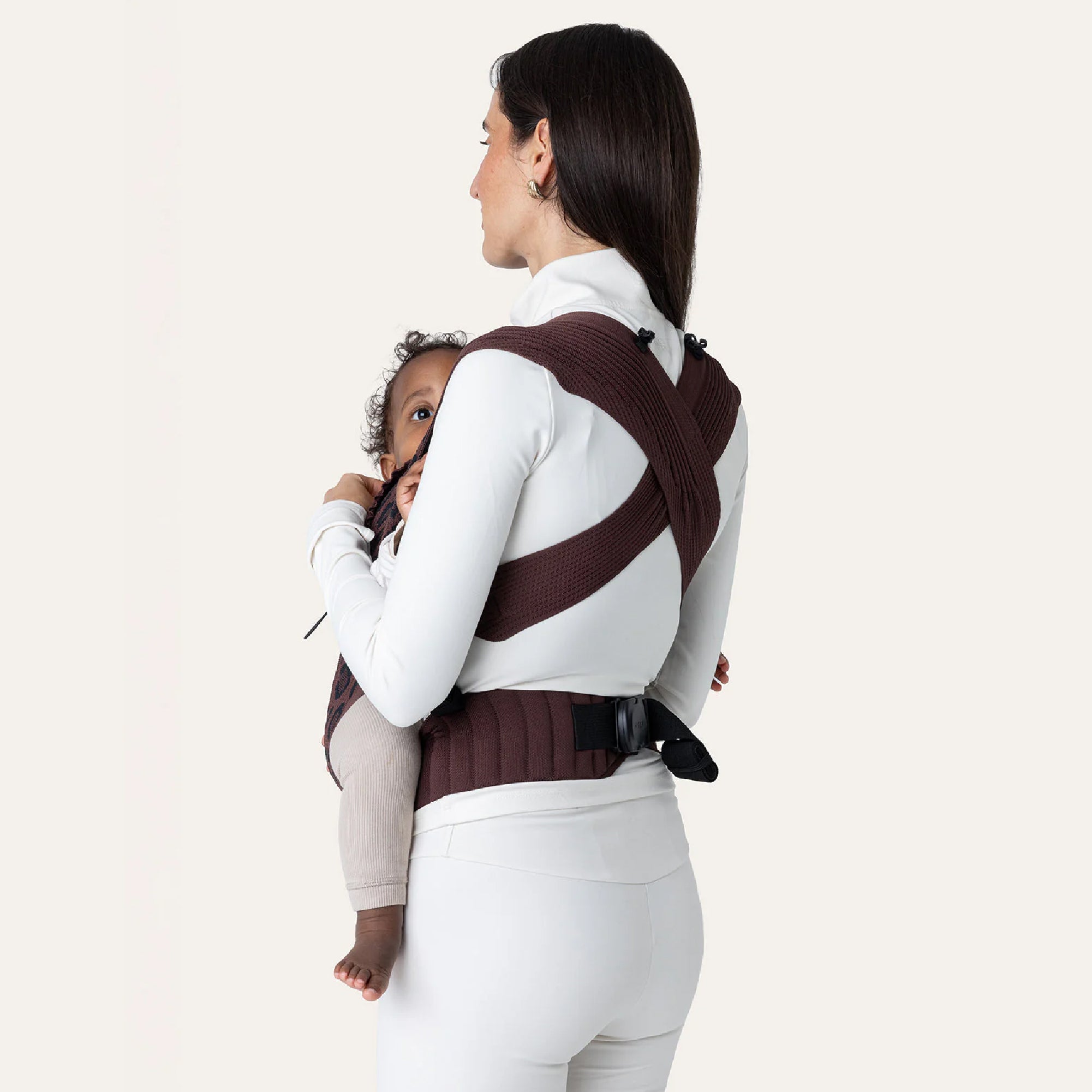 Flybaby 3D Knit Baby Carrier - Dark Leo