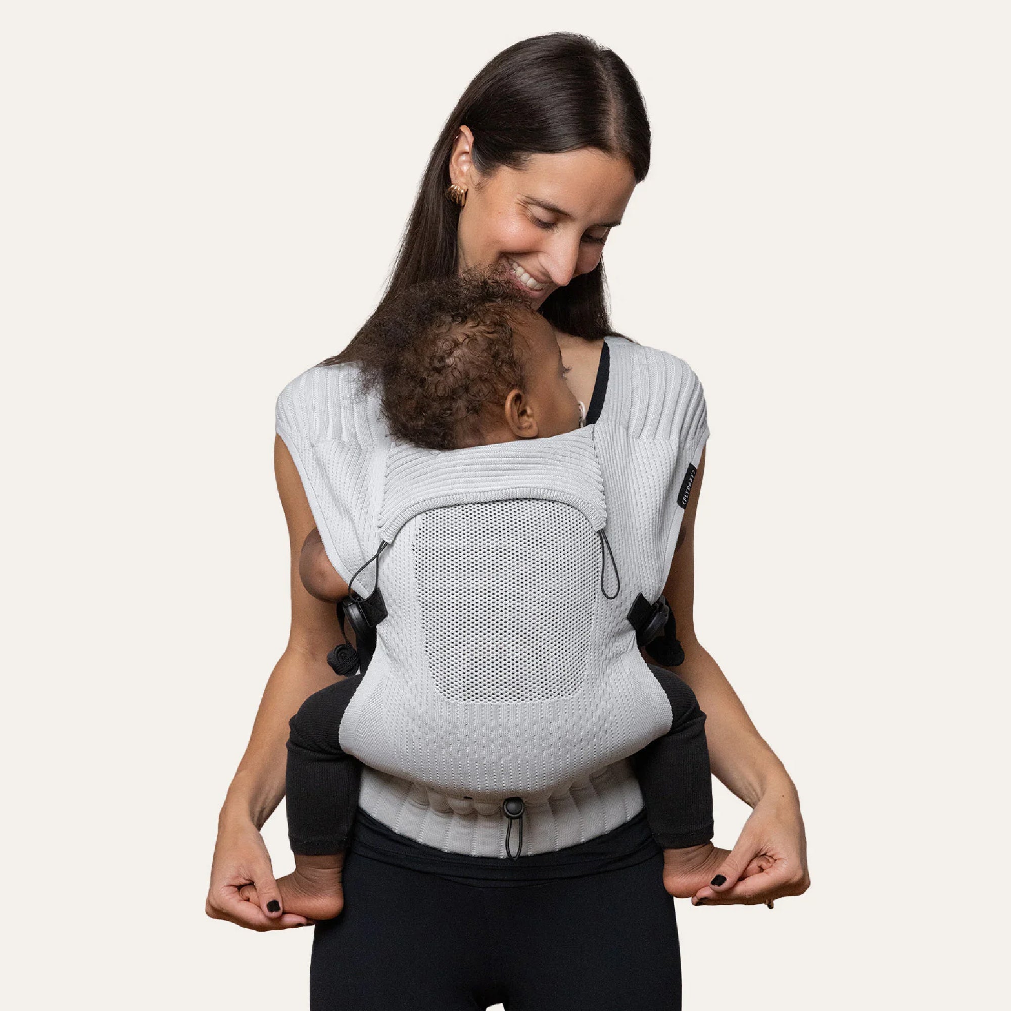 Flybaby 3D Knit Baby Carrier - Grey