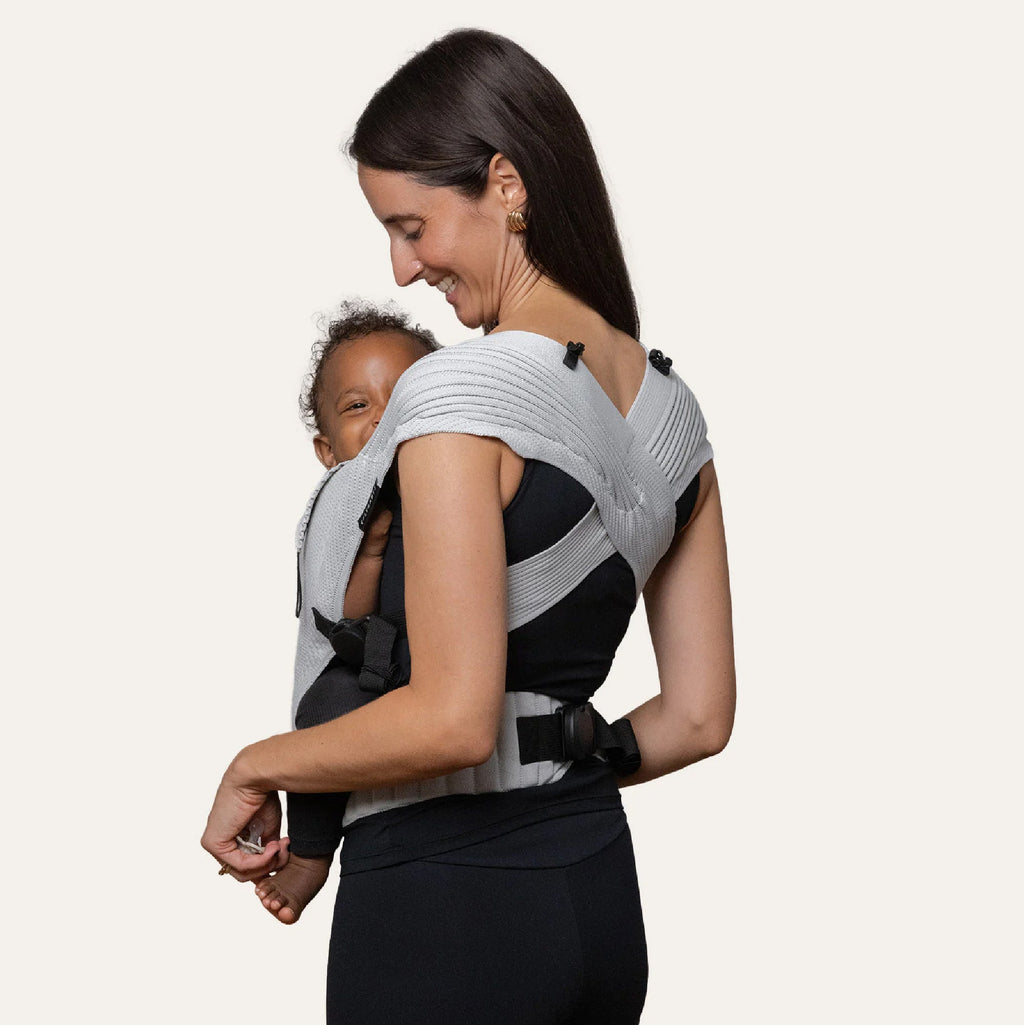 Flybaby 3D Knit Baby Carrier - Grey