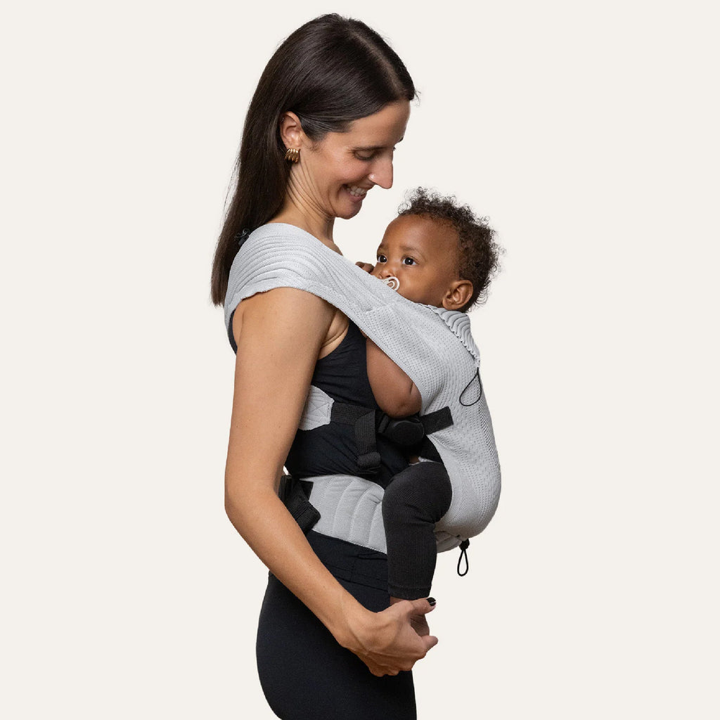 Flybaby 3D Knit Baby Carrier - Grey