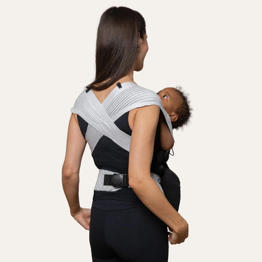 Flybaby 3D Knit Baby Carrier - Grey