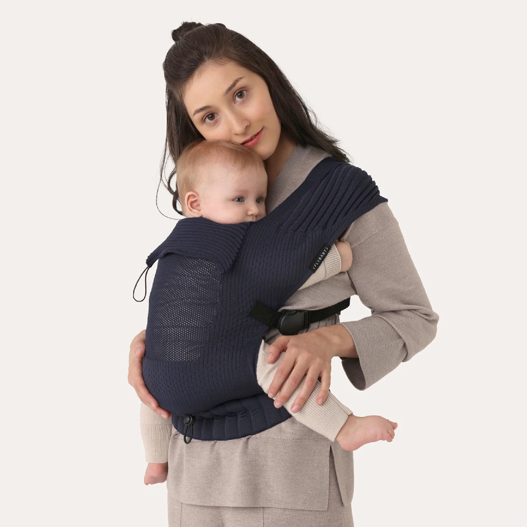 Flybaby 3D Knit Baby Carrier - Oxford