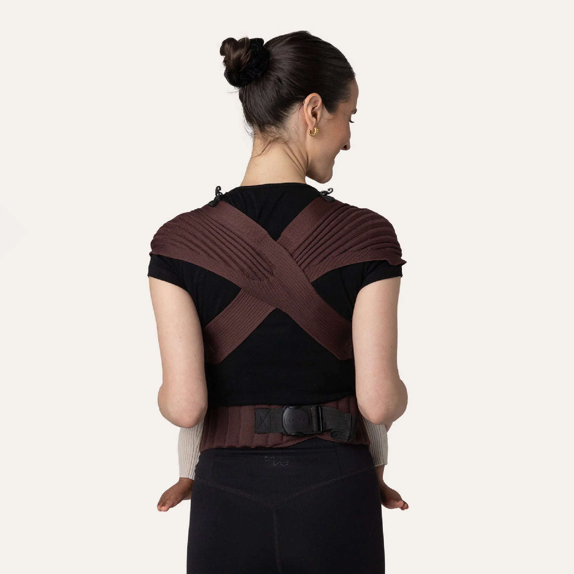 Flybaby 3D Knit Baby Carrier - Mokka