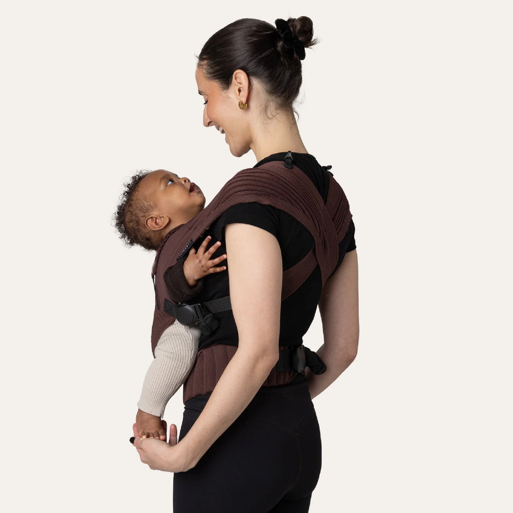 Flybaby 3D Knit Baby Carrier - Mokka