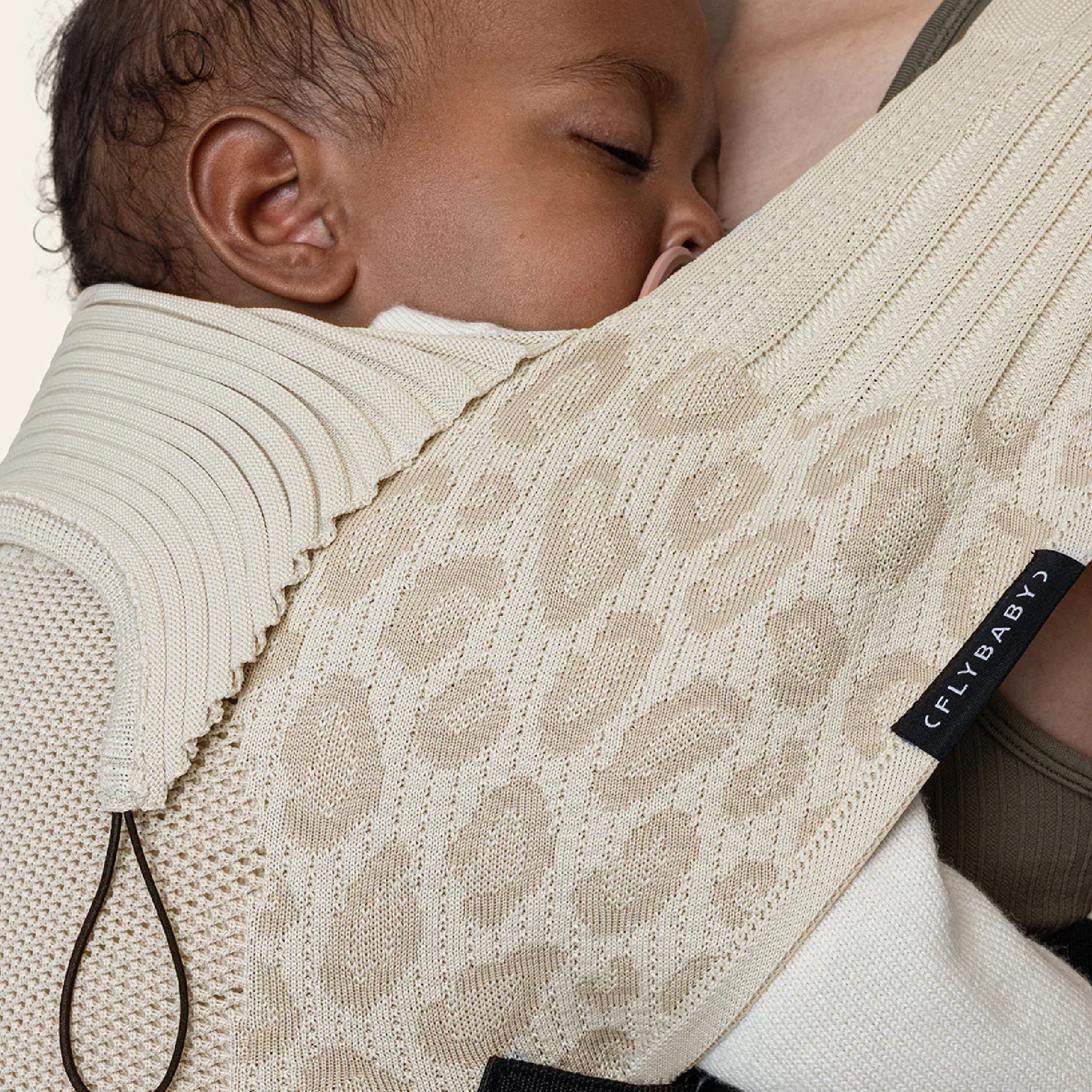 Flybaby 3D Knit Baby Carrier - Light Leo