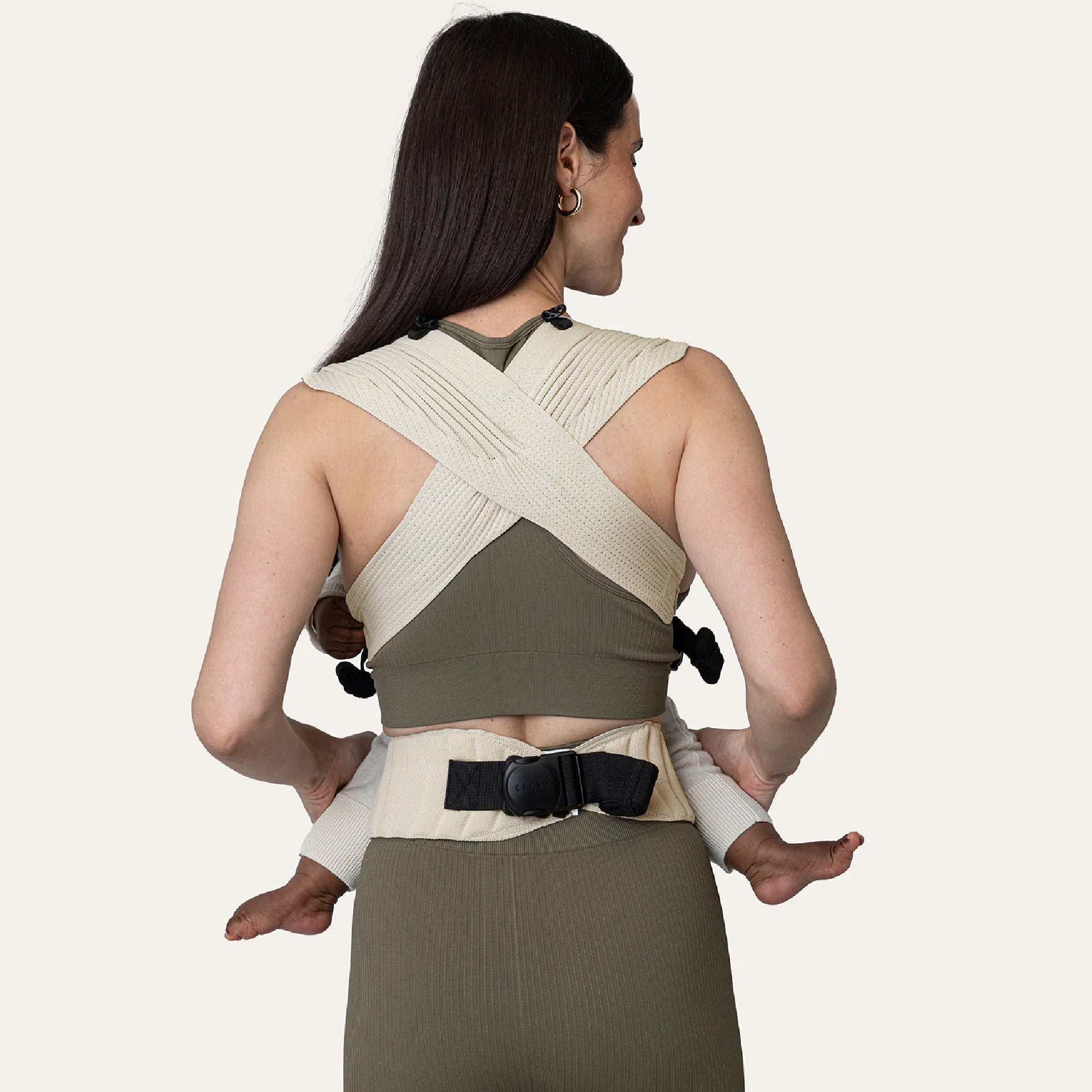 Flybaby 3D Knit Baby Carrier - Light Leo
