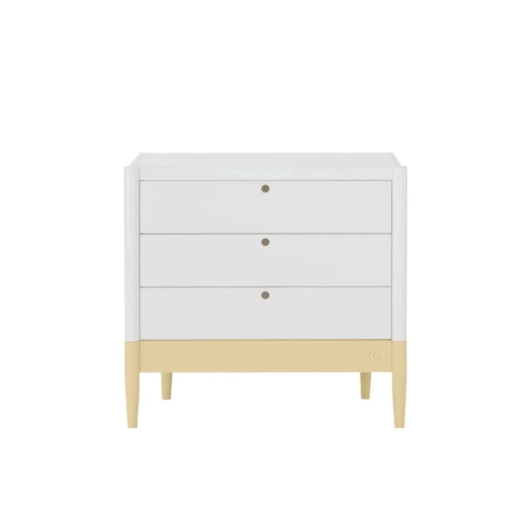 Gaia Baby Eos Dresser - Primrose Yellow/White