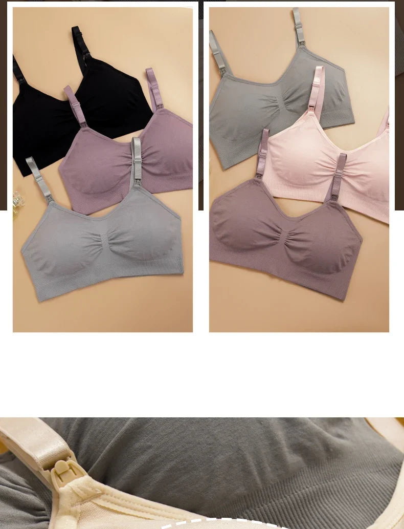 Plus Size Seamless Nursing Bra