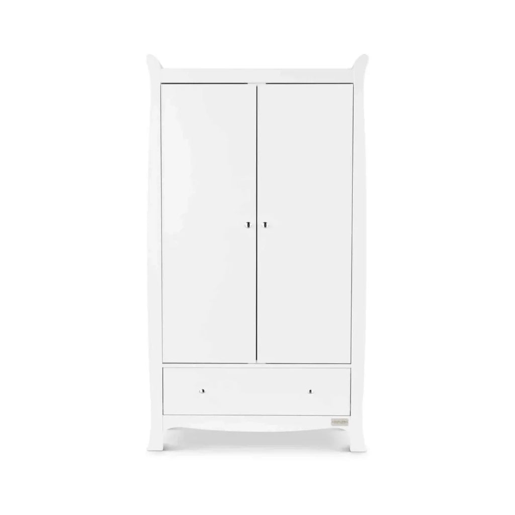 Ickle Bubba Snowdon Classic 3 Piece Furniture Set White - Fibre Mattress